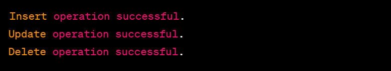 output